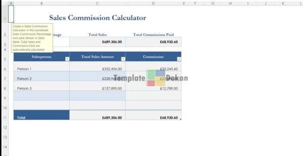 Sales Commission Calculator